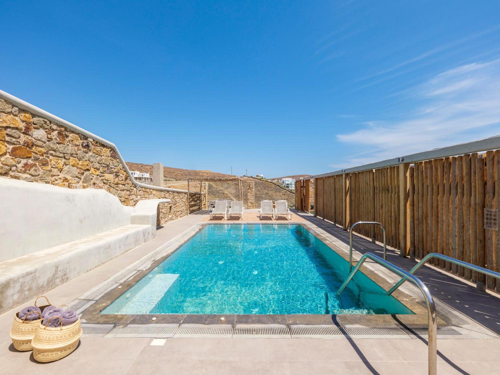Sundance Suites Mykonos Merchia Beach Exterior foto