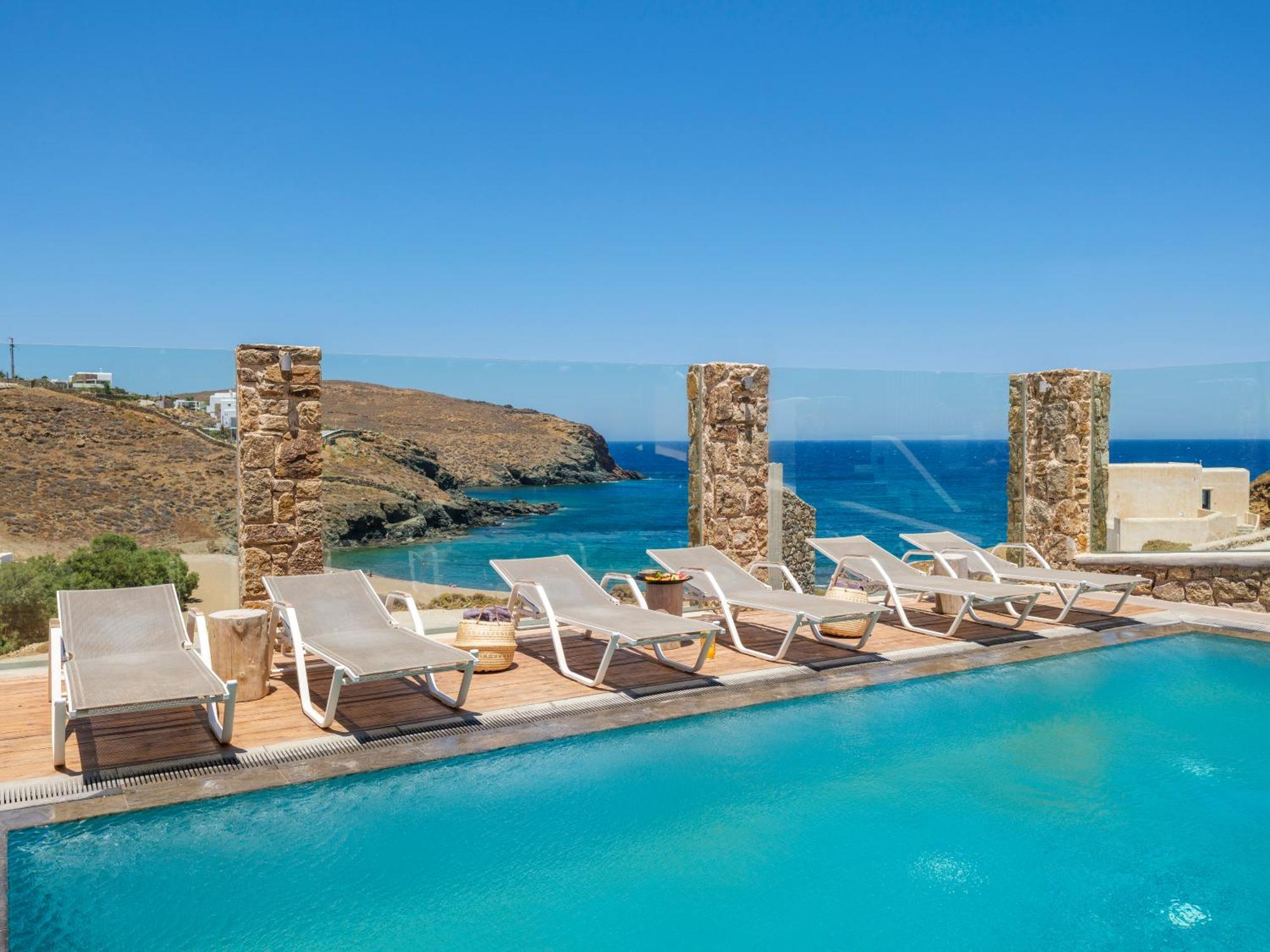Sundance Suites Mykonos Merchia Beach Exterior foto