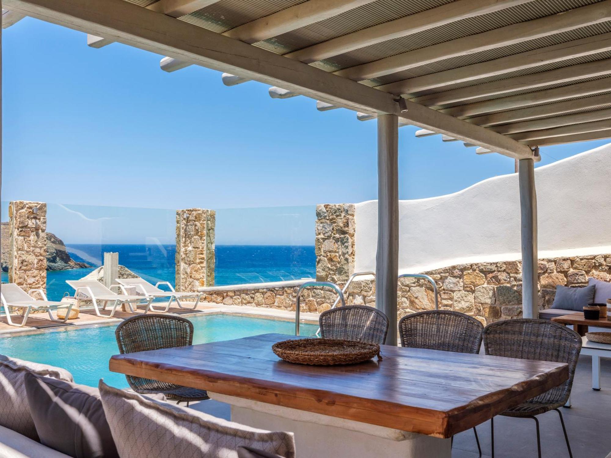 Sundance Suites Mykonos Merchia Beach Exterior foto