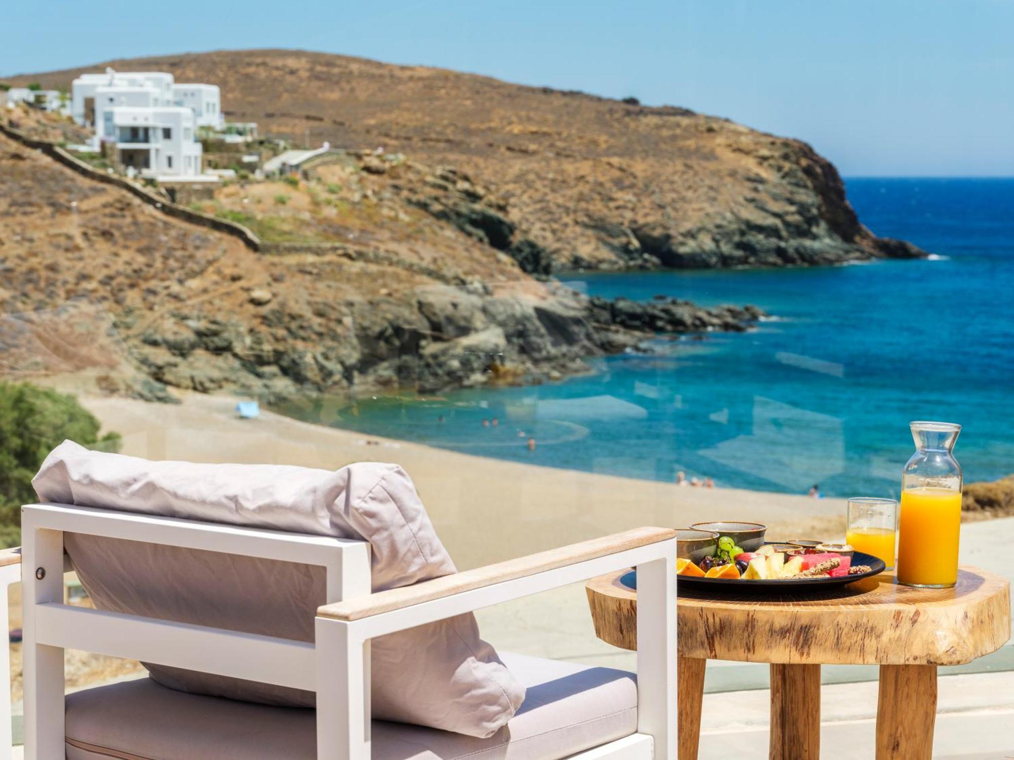 Sundance Suites Mykonos Merchia Beach Exterior foto