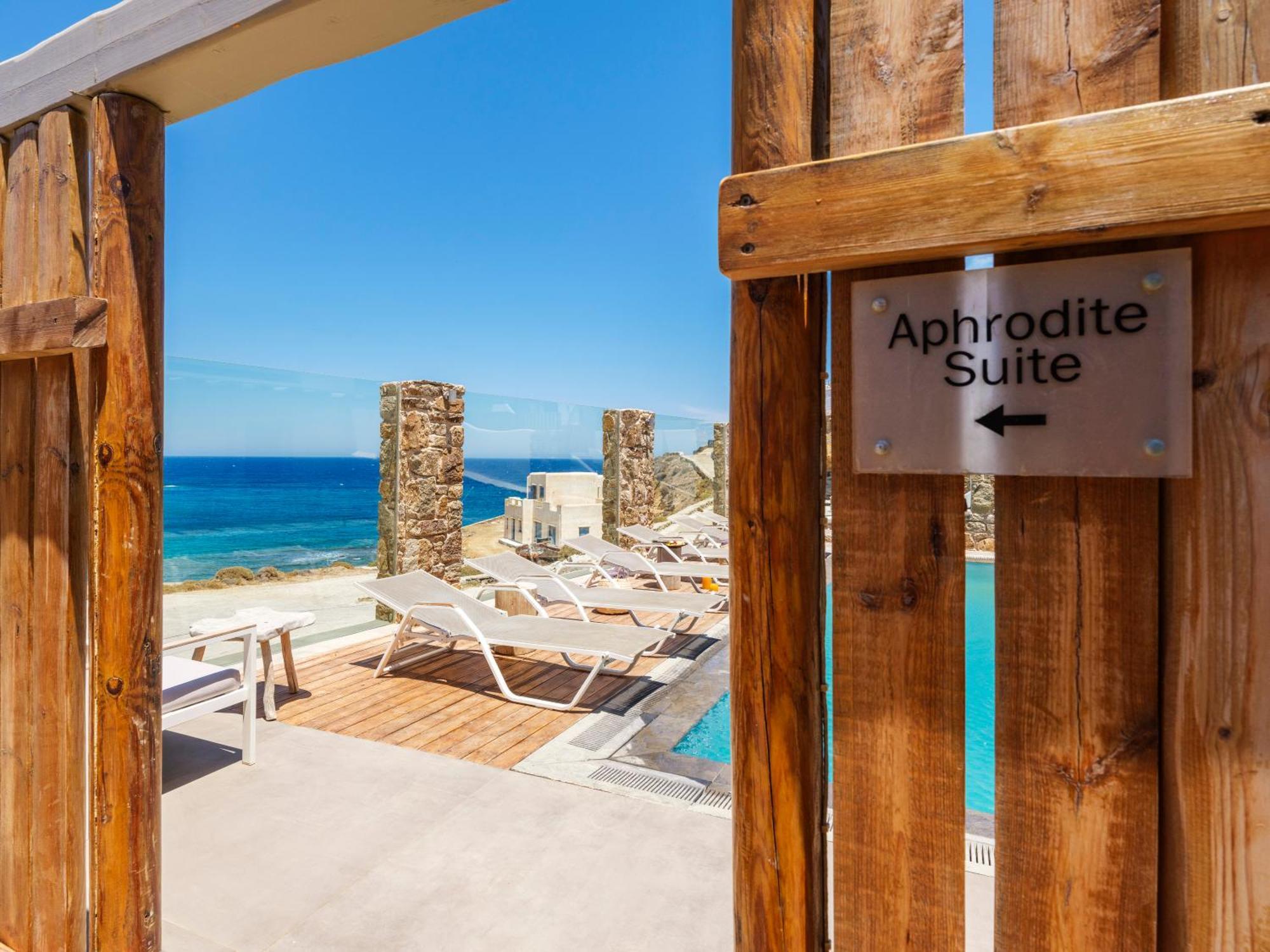 Sundance Suites Mykonos Merchia Beach Exterior foto