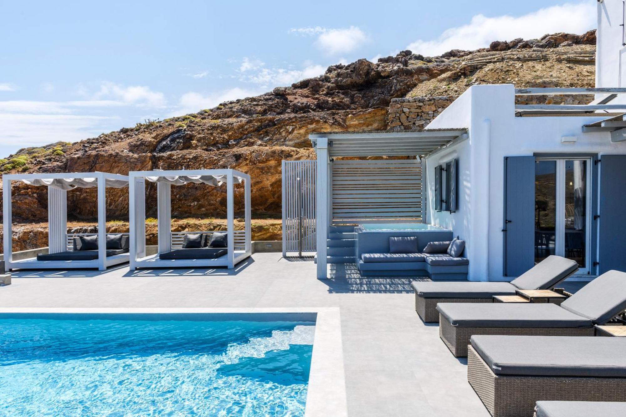Sundance Suites Mykonos Merchia Beach Exterior foto