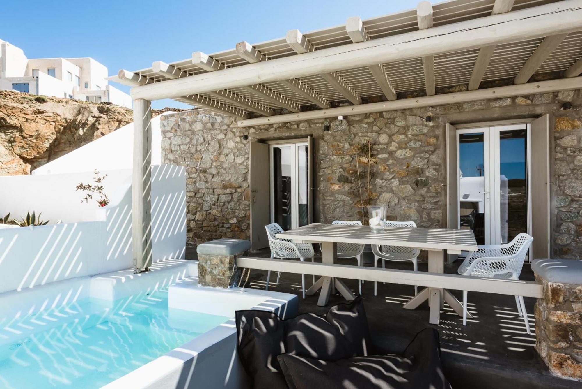 Sundance Suites Mykonos Merchia Beach Exterior foto