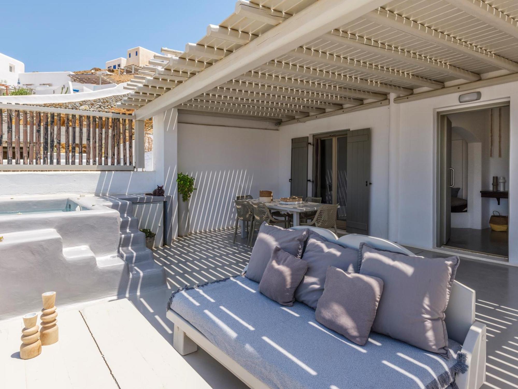 Sundance Suites Mykonos Merchia Beach Exterior foto