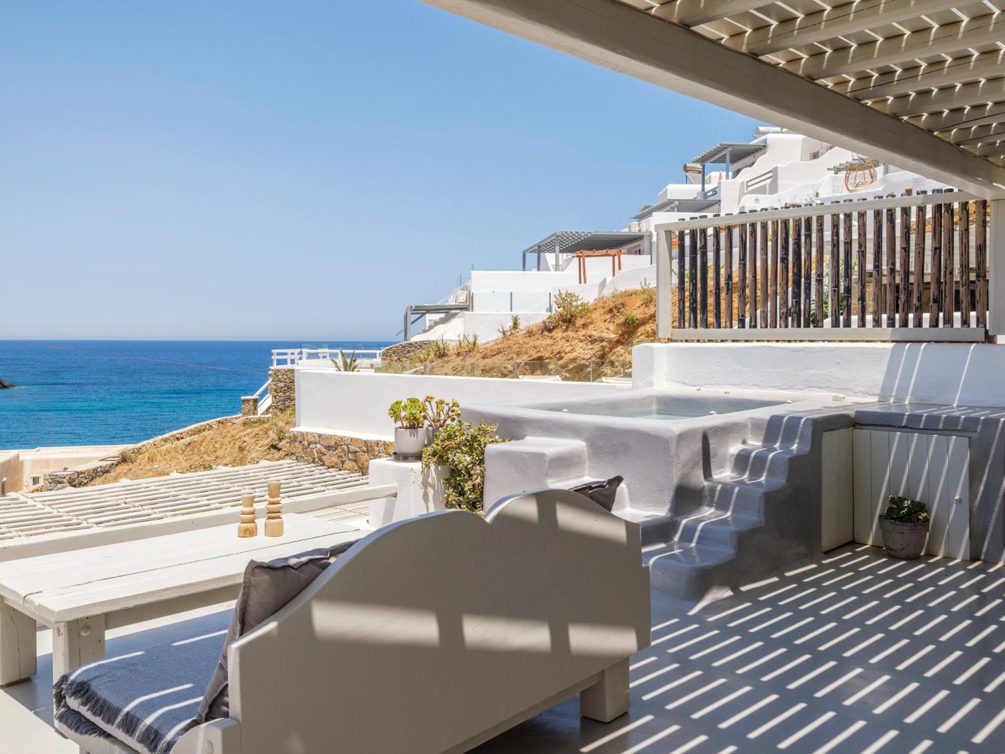 Sundance Suites Mykonos Merchia Beach Exterior foto