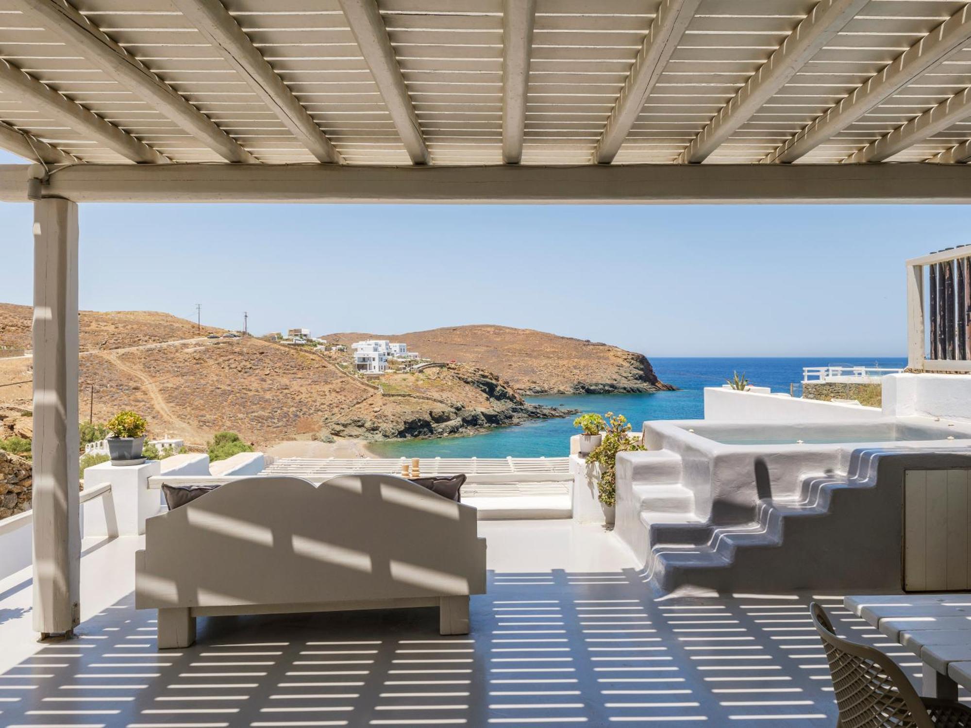 Sundance Suites Mykonos Merchia Beach Exterior foto